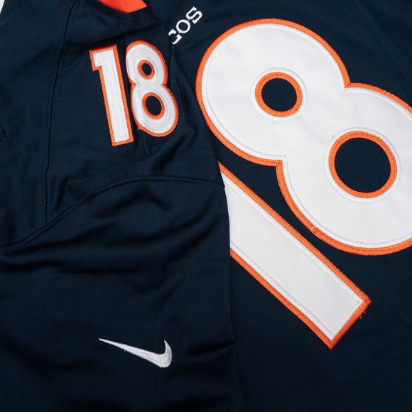 NWT Denver Broncos Peyton Manning 18 OnField Authentic Nike Elite Jersey Size XL - Picture 5 of 10